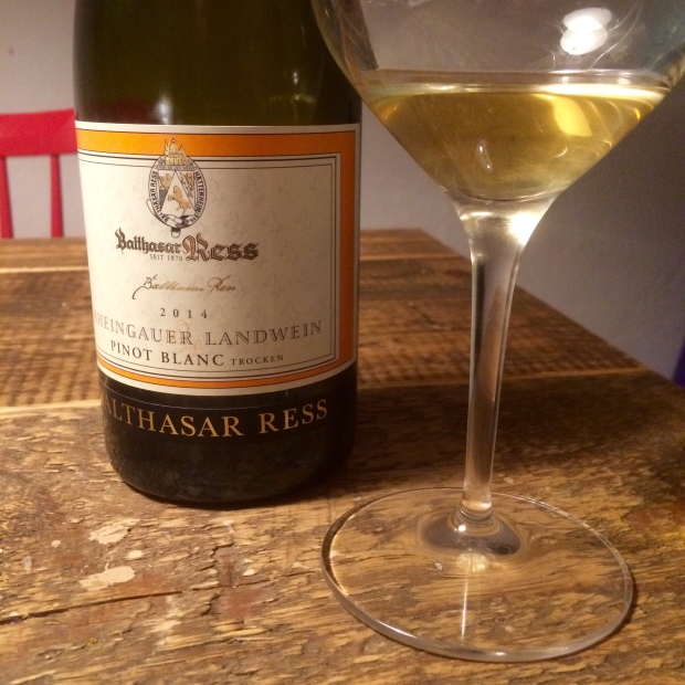 Balthasar Ress Pinot Blanc 2014